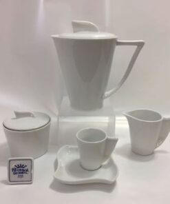 DEDALO BIANCO CAFFE 15 PZ. PORCELLANA RICHARD GINORI