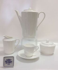 LAGO BIANC0 CAFFE' 15 PZ. BONE CHINA RICHARD GINORI