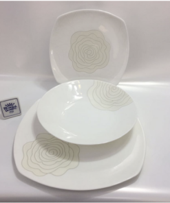 SIRIO ROSE  SERVIZIO PIATTI 40 PZ. BONE CHINA RICHARD GINORI