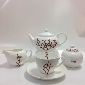 CAFFE' CORAL BONE CHINA BITOSSI