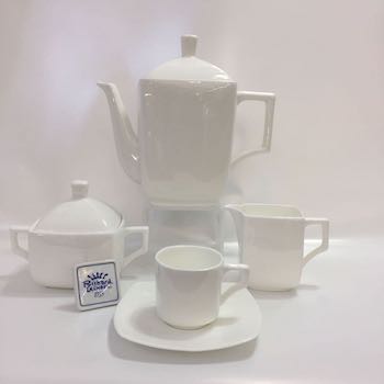 VELA BIANCO CAFFE' 15 PZ. BONE CHINA RICHARD GINORI